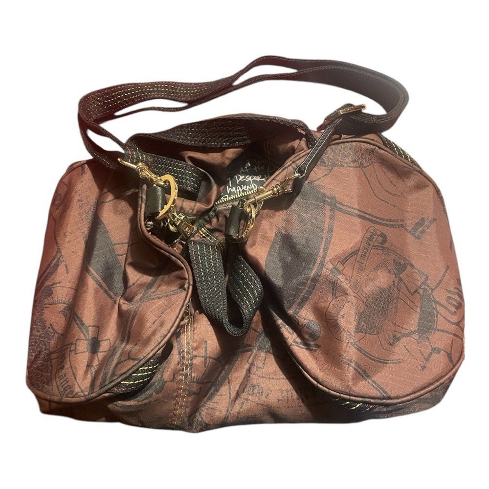 LeSportsac Brown Barrel Bag